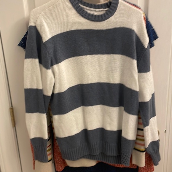Hollister Sweaters - Hollister Oversized Striped Sweater size XS